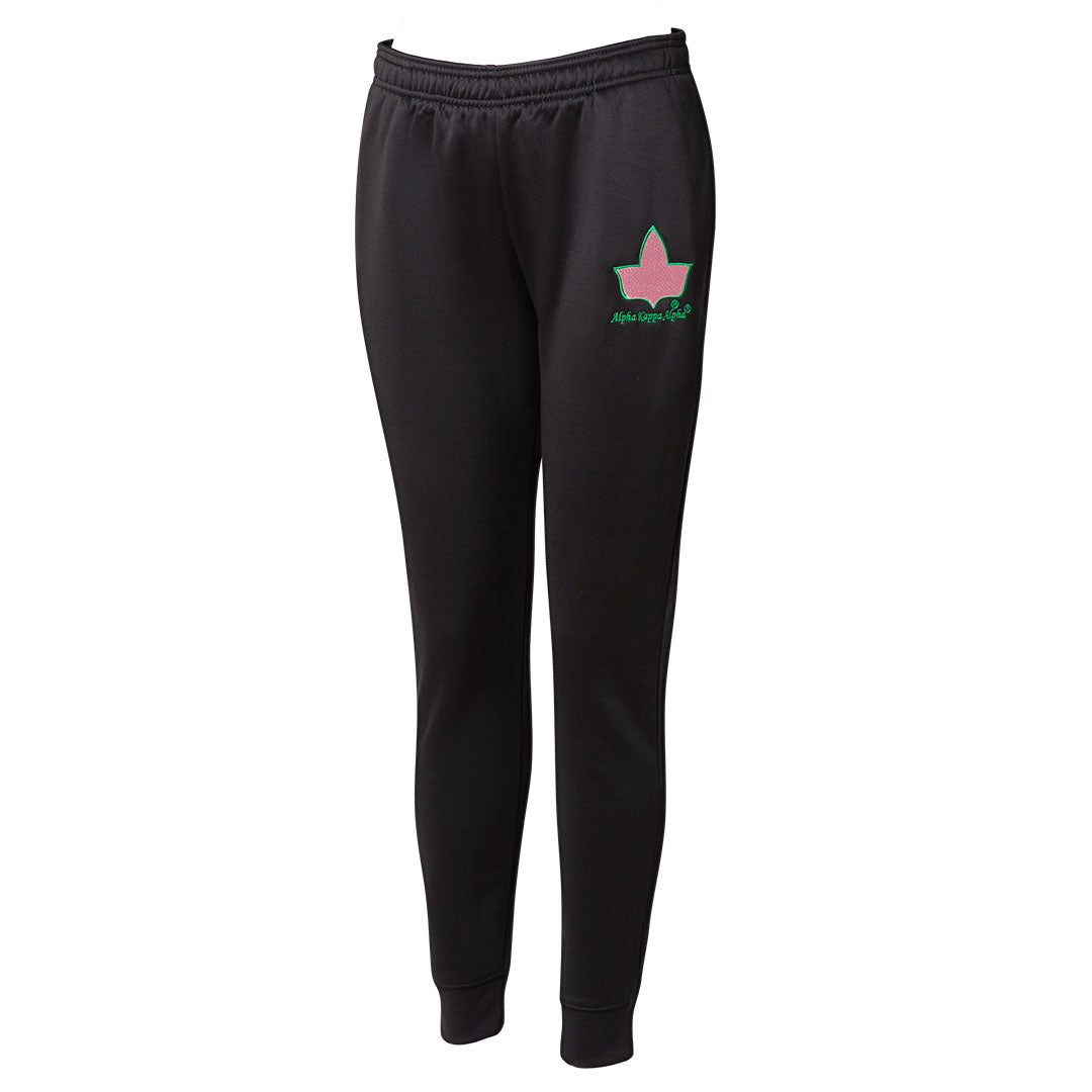 Elite Trainer Sweatpants - Alpha Kappa Alpha, Black