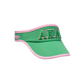Featherlite Visor - Alpha Kappa Alpha, Green