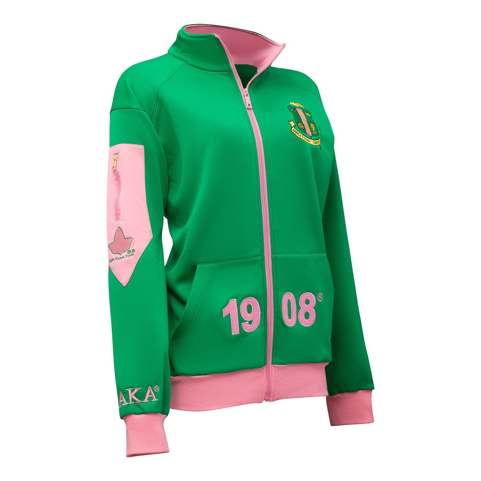 Elite Track Jacket - Alpha Kappa Alpha, Green