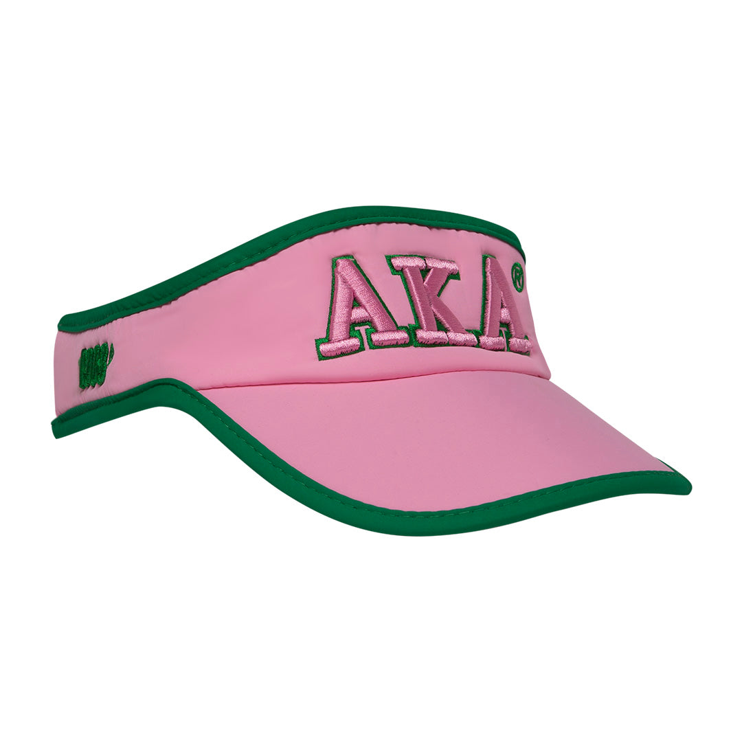 Featherlite Visor - Alpha Kappa Alpha, Pink