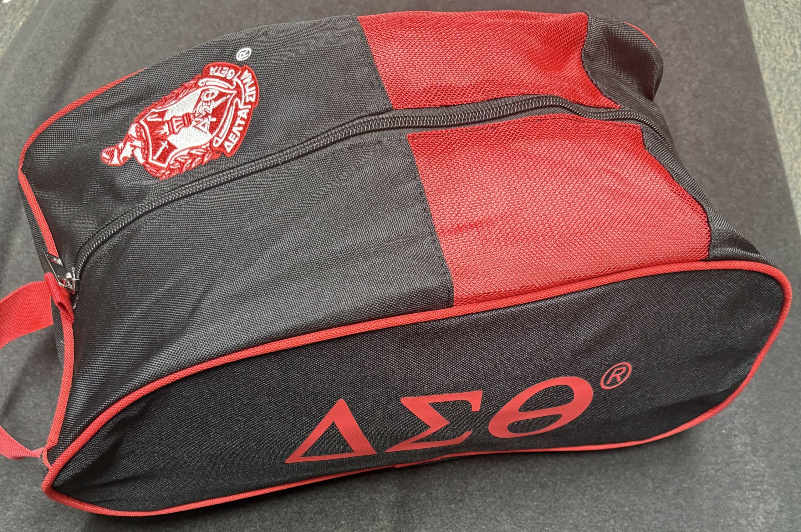 Shoe Bag - Delta Sigma Theta, Black