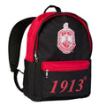 USB-Port Backpack - Delta Sigma Theta, Black