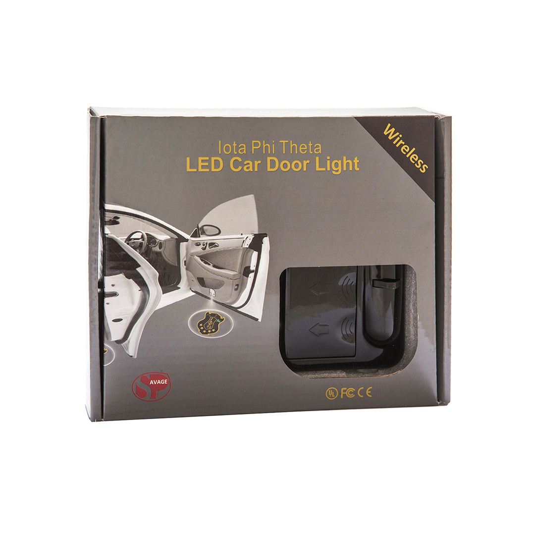 2x LED Car Door Light Set - Iota Phi Theta