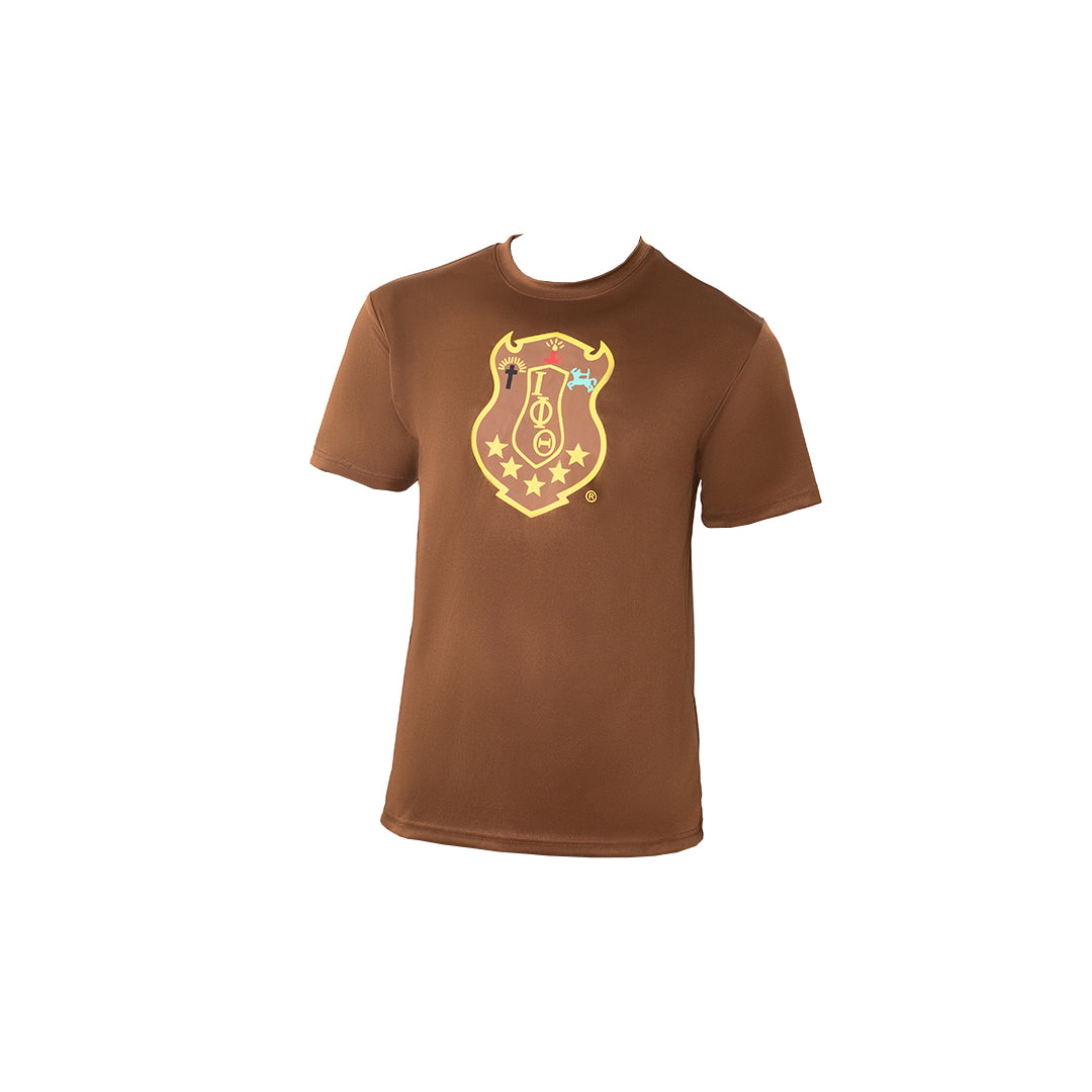 Performance Tee - Iota Phi Theta, Brown