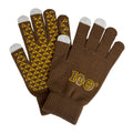 Knit Texting Gloves - Iota Phi Theta, Brown