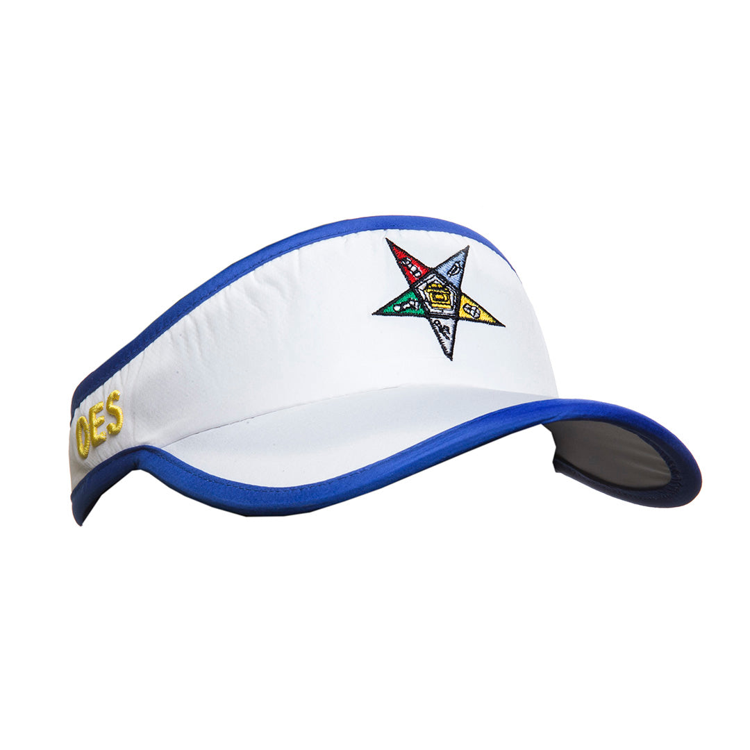 Featherlite Visor - Eastern Star, White
