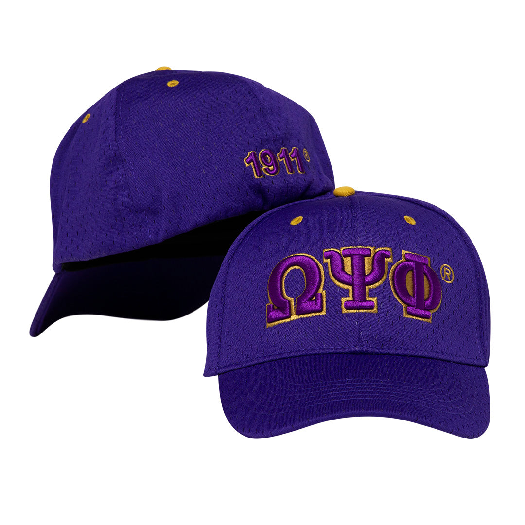 Mesh Cap - Omega Psi Phi, purple
