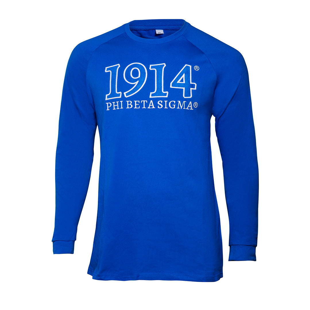 Cotton Long-Sleeve Shirt –Phi Beta Sigma