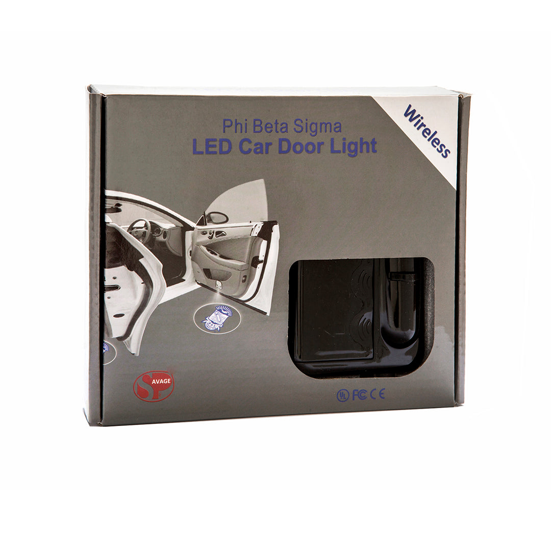 2x LED Car Door Light Set - Phi Beta Sigma