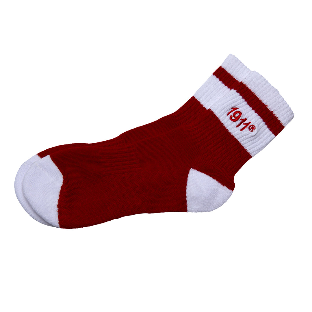 Quarter Socks - Kappa Alpha Psi, red