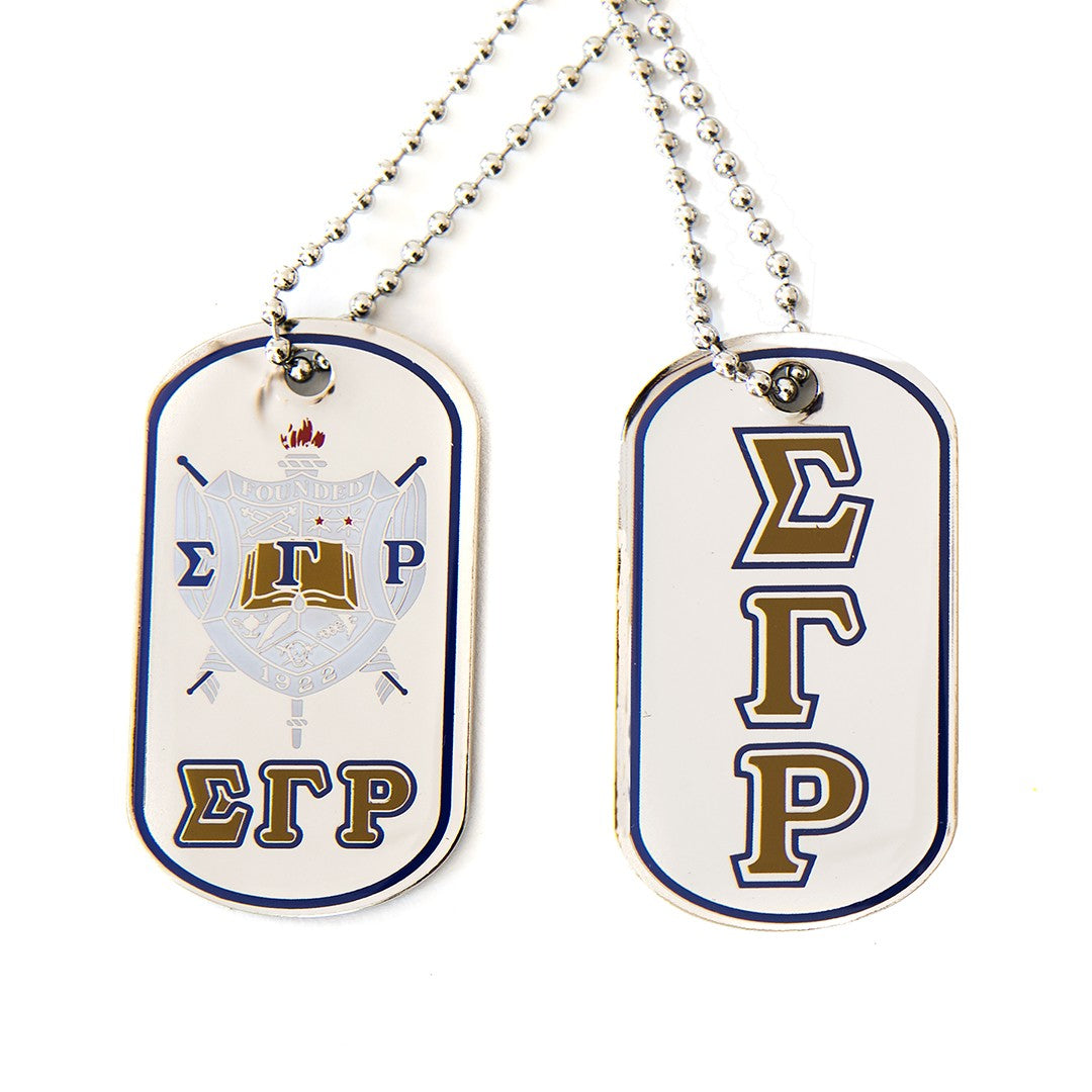 Epoxy Dog-Tag - Sigma Gamma Rho