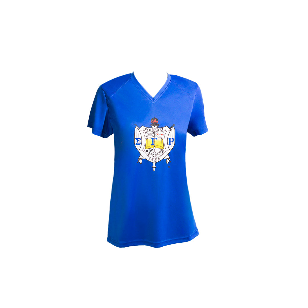 Performance Tee - Sigma Gamma Rho, Blue