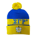 Embroidered Knit Beanie - Sigma Gamma Rho