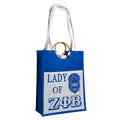 2x Pocket Jute Bag - Zeta Phi Beta