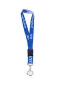3x Woven Embroidered Lanyard - Zeta Phi Beta, Blue