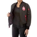 Satin Bomber Jacket - Delta Sigma Theta