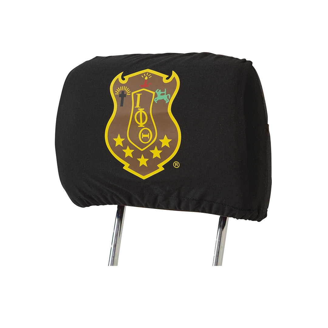 Car Seat Headrest Cover black