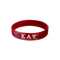 Solid Silicone Wristband - Kappa Alpha Psi