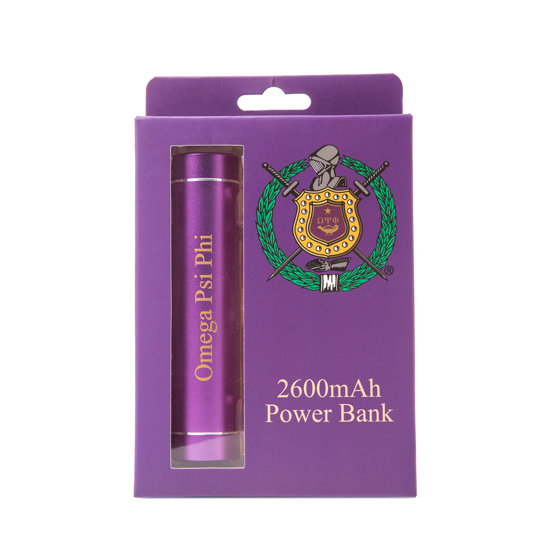 LED Power Bank - Omega Psi Phi