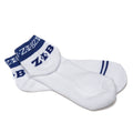 Bootie Socks - Zeta Phi Beta, White
